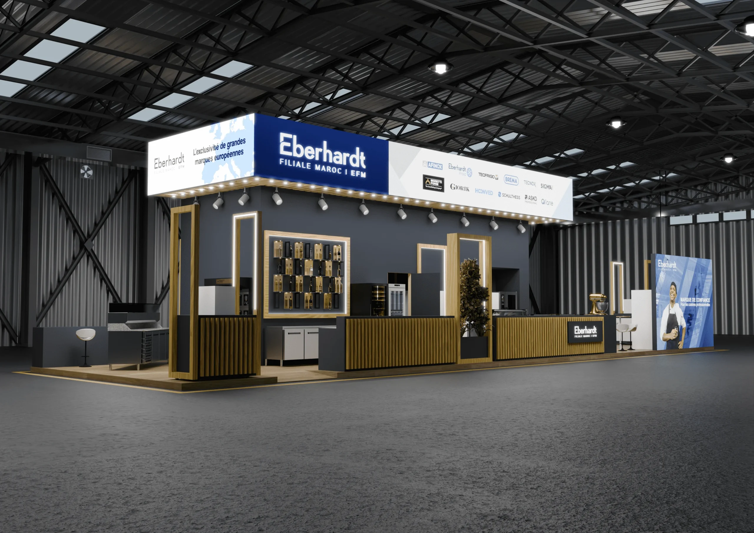 Stand Eberhardt Filiale Maroc - Marocotel 2024